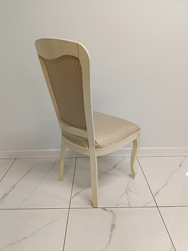 Кресло Клето патина золото / ромб из шоурума 4